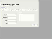Tablet Screenshot of barcelonaplus.com